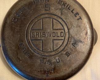 Famous, Collectible, GRISWOLD Cast Iron Skillet #5