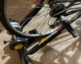 Stationary Bicycle Stand ALSO--Multi-Speed Bicycle