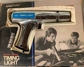 1960's Mongomery Wards Auto Parts: "TIMING LIGHT" in original Package!