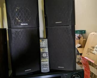 Onkyo Surround Sound System with Speakers
