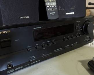 Onkyo Surround Sound System with Speakers
