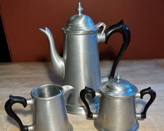 Stieff coffee cream and sugar set 