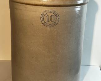 Pacific stoneware “10” crock