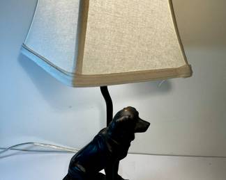 Black lamp lamp