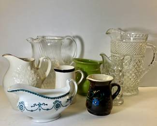 Pitcher lot- Lenox, Bevaria, more