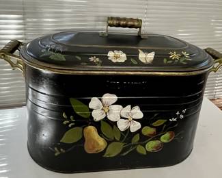 Black tile paint copper boiler