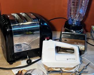 Toaster, mixer , blender