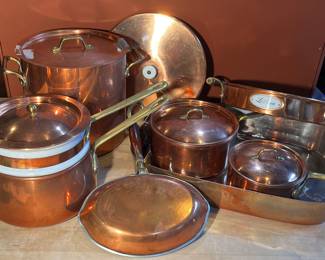 Copper cookware