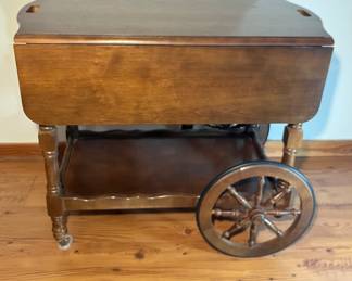 Vintage tea cart