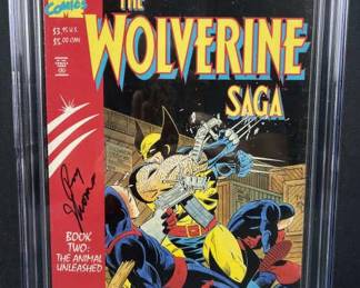 1989 Signed Wolverine Saga #2 Roy T. CGC 9.2