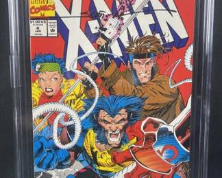 1992 X-Men #4 Signed Scott Williams CGC 9.0 White
