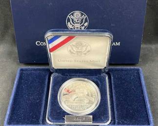 2000 Proof Silver Dollar, Library of Congress