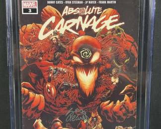 Dual Signed Absolute Carnage #3 Stegman/Cates