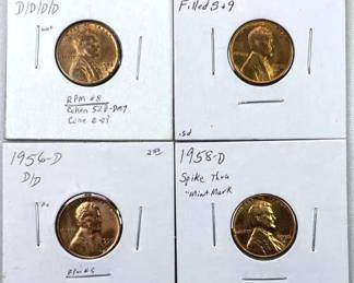 (4) BU Wheat Varieties: Overdate, Filled, Strike
