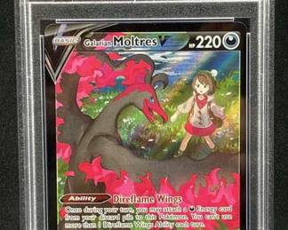 PSA 10 Pokemon Astral Radiance Galarian Moltres