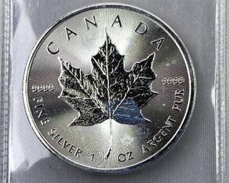 2016 Canada 1oz Silver Maple Leaf .9999