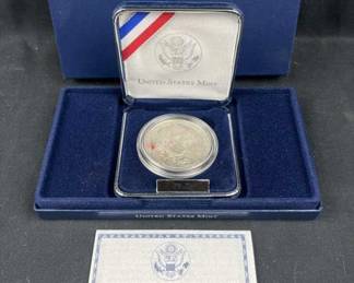 2006 Proof Silver Dollar, Founding Father