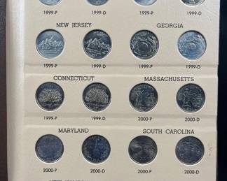 1999-2008 State Quarter Set (100 Coin) in Dansco