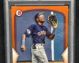 2023 Bowman Jaison Chourio Orange #/25 PSA 9