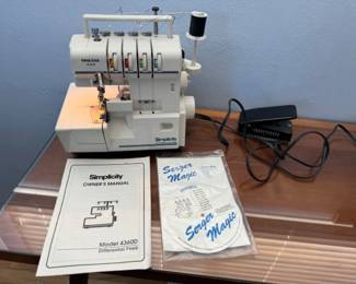 Simplicity Easy Lock 4360D Serger Sewing Machine