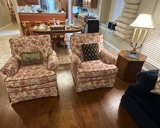 A Beautiful Pair Of Ethan Allen Chairs!