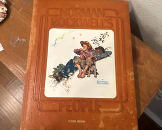 Vintage Norman Rockwell’s Book With Book Jacket