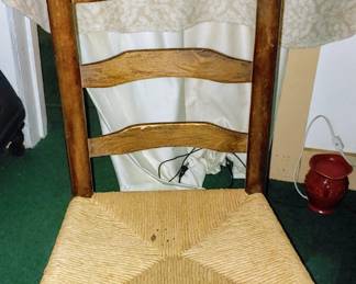 Rush seat chair - set of 4
