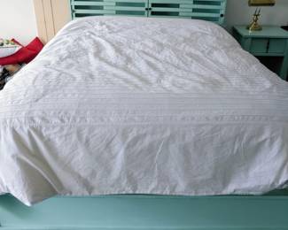 Mid-Century Queen bed set and nightstand