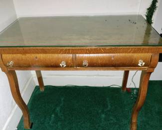 Vintage library desk