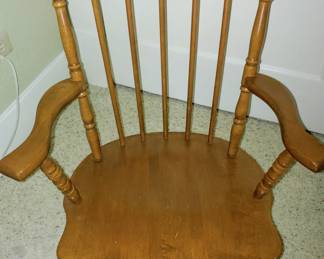 Child's maple rocker