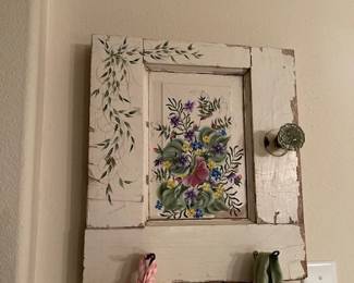 Decor items and aprons