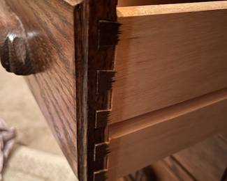 Bradford solid oak roll top desk