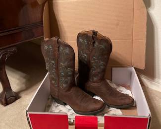 Justin Boots!  Great pair.  