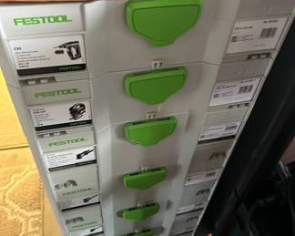 Festool Boxes ONLY - No tools inside. 