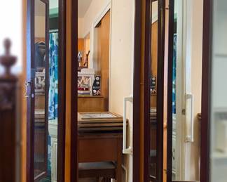 Over the Door Tri-fold Mirror 4 ft. tall