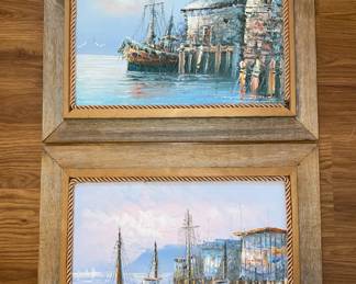 W. Jones Framed Oil on Canvas *available for pre-sale on ebay*