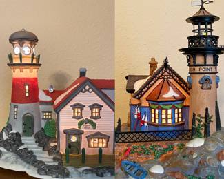Dept. 56 Lighthouses *available for pre-sale on ebay* - Left is Sold.