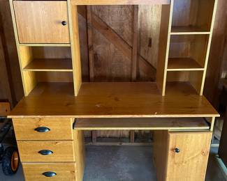 Desk 54"W x 58"H x 24"D