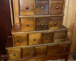 Solid Wood Apothecary Cabinet