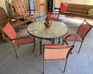Outdoor Patio Set - Table and Chairs
