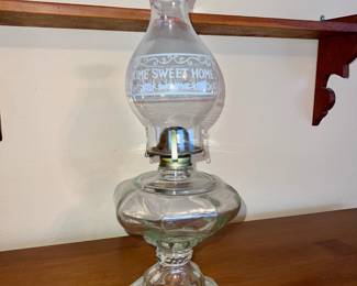 Home Sweet Home Oil Lamp