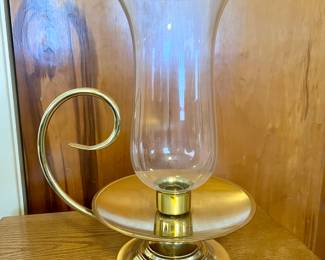 Baldwin Brass Hurricane Candle Holder