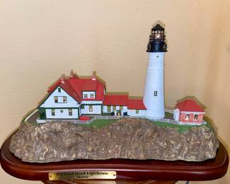 Danbury Mint Portland Head Lighthouse *available for pre-sale on ebay*