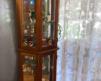 Lighted Curio Cabinet