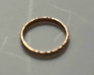 Gold Filled Baby Ring