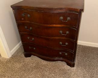 antique mahogany chest 