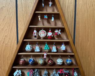 Miniature Christmas ornament collection