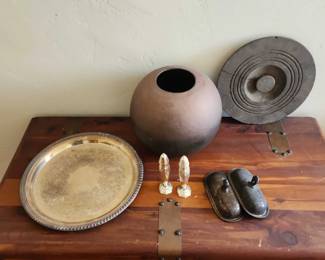 Misc Vintage Items Including Silver Plate