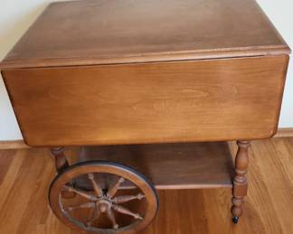 Rolling Butlers Table bar Cart