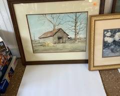 Assortment of artwork 